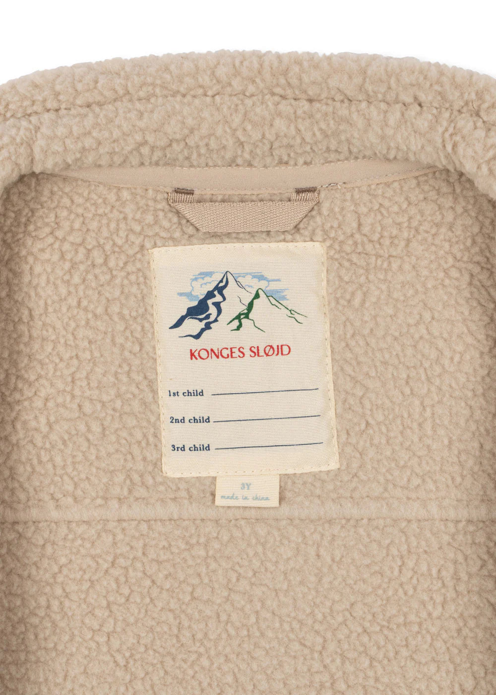 Konges Slojd/FLYNN FLEECE JACKET/ フリースジャケット【18ヶ月/2歳/3歳/4歳】