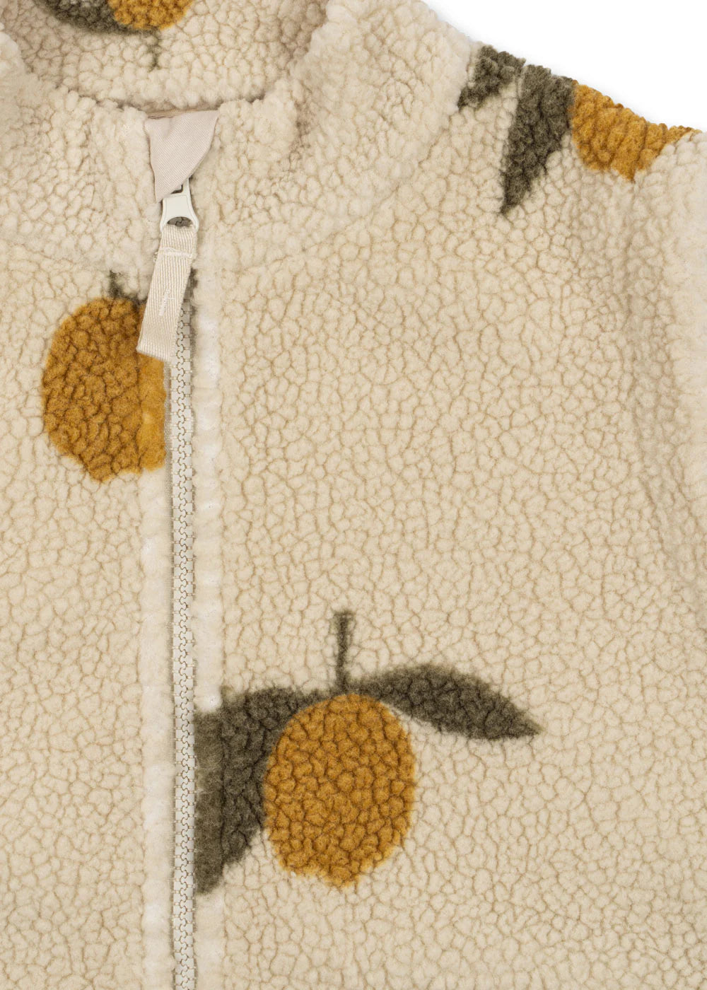 Konges Slojd/JODY TEDDY VEST GRS/ レモン柄ベスト 【18ヶ月/2歳/3歳/4歳】