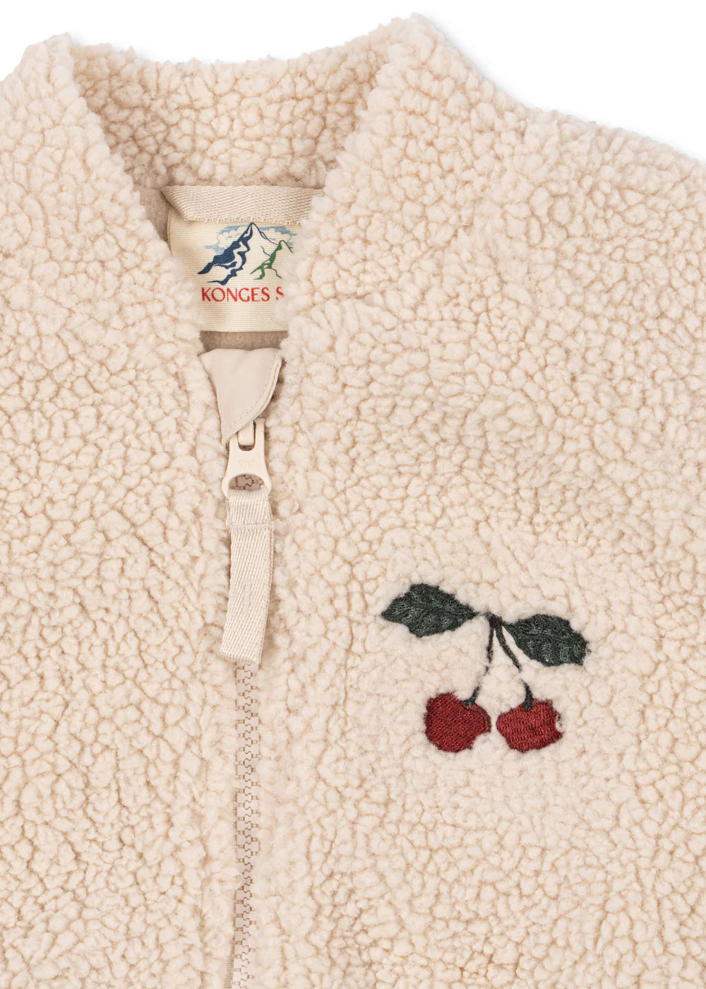 Konges Slojd/JAZZ TEDDY BOMBER JACKET/ チェリー柄ジャケット 【18ヶ月/2歳/3歳/4歳】
