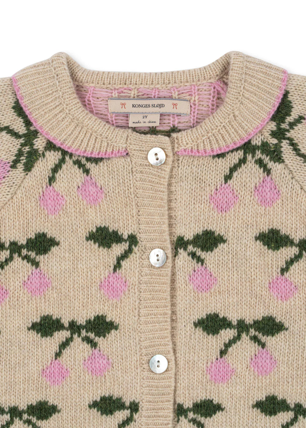 Konges Slojd/BELOU KNIT COLLAR CARDIGAN/ ニットカーディガン【2歳/3歳/4歳】