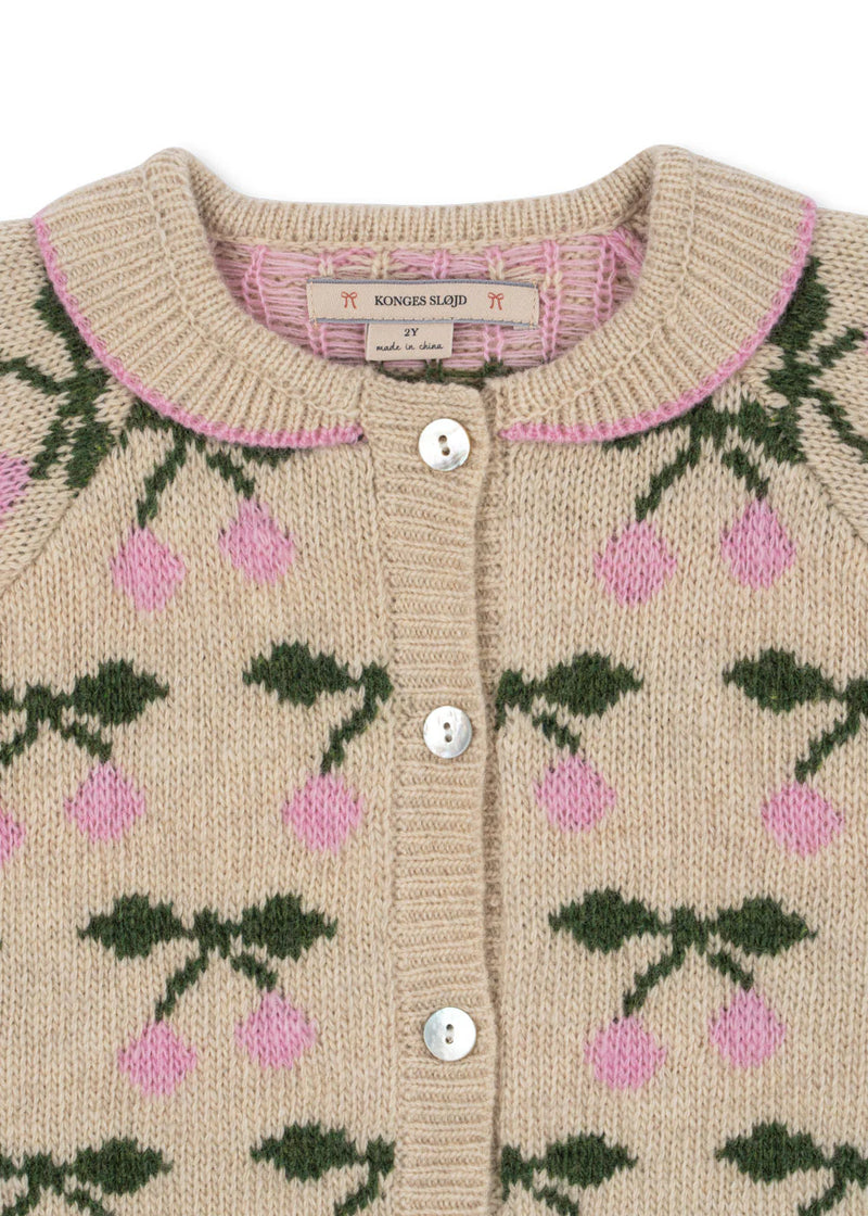 Konges Slojd/BELOU KNIT COLLAR CARDIGAN/ ニットカーディガン【2歳/3歳/4歳】