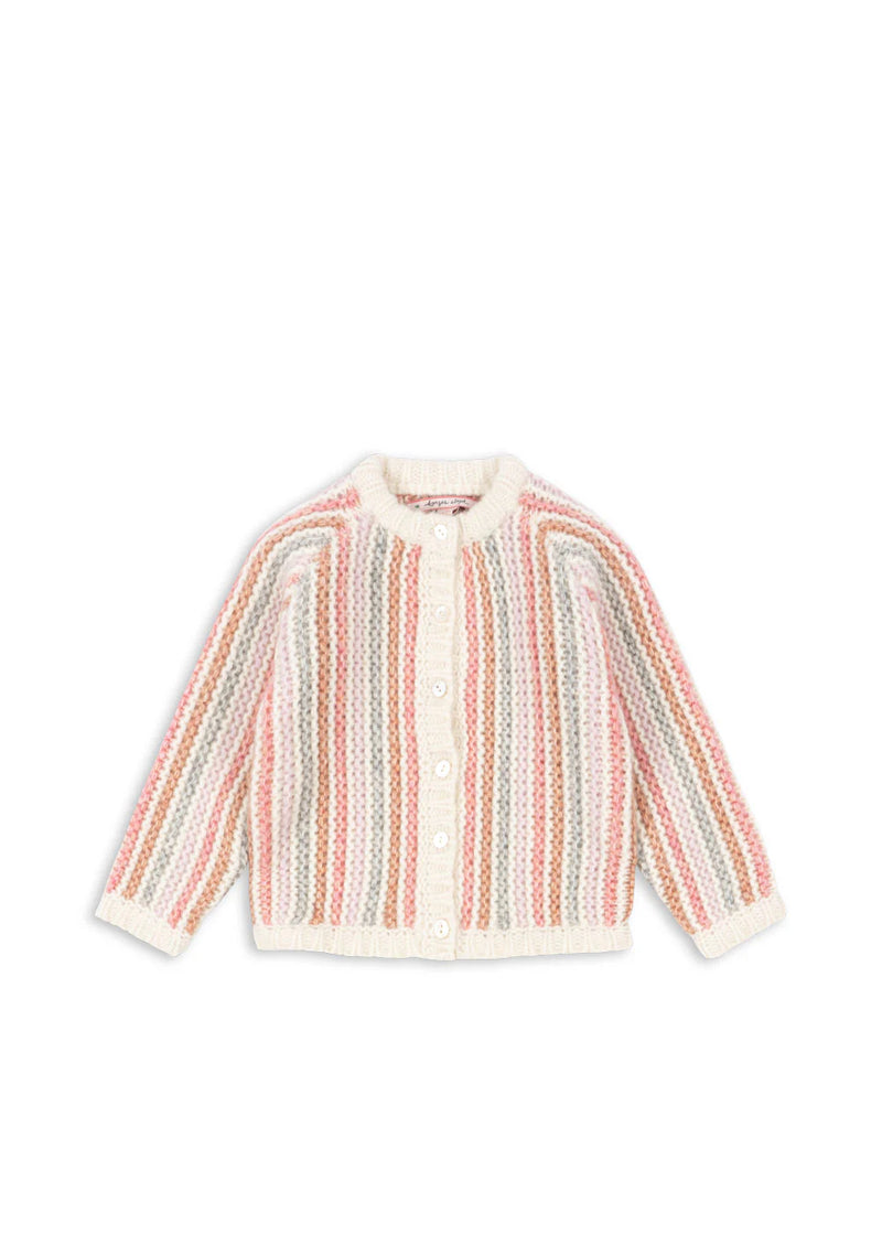 Konges Slojd/KIRI CARDIGAN/ ニットカーディガン【2-4Y/4-6Y】