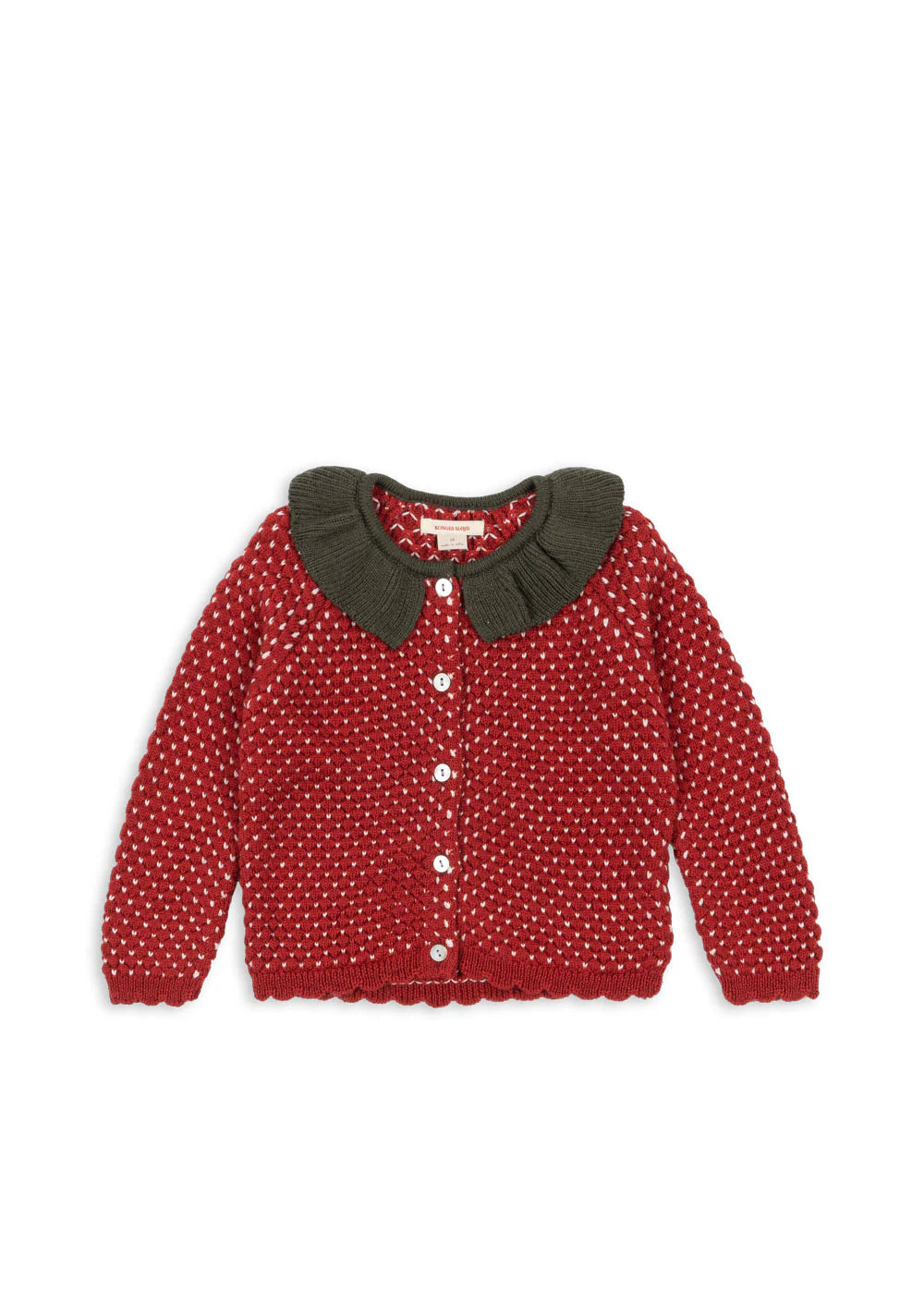 Konges Slojd/STRAWBERRY CARDIGAN/ いちごのカーディガン【2歳/3歳】