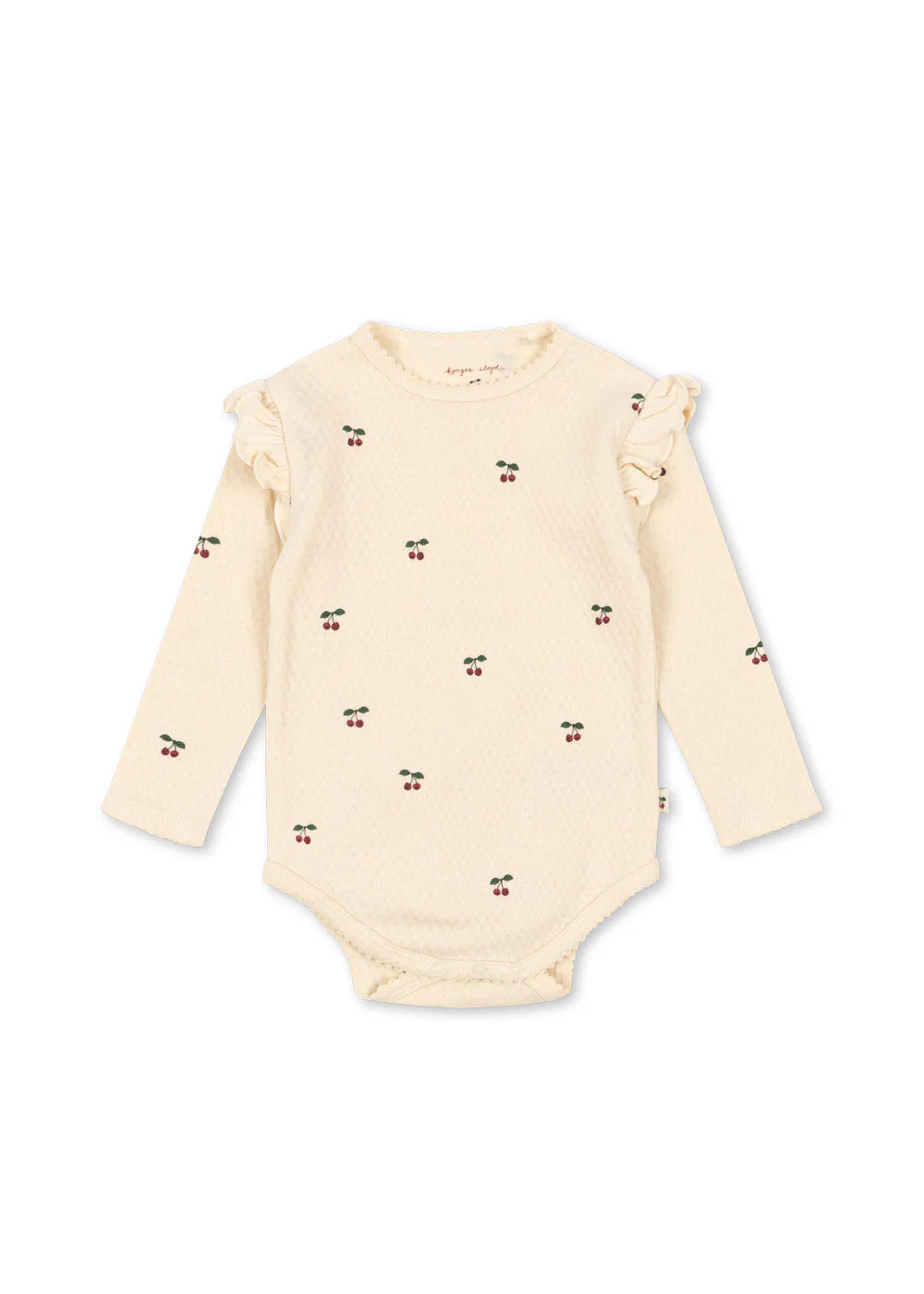 Konges Slojd/SUI FRILL BODY/ 長袖ロンパース【9ヶ月/18ヶ月】
