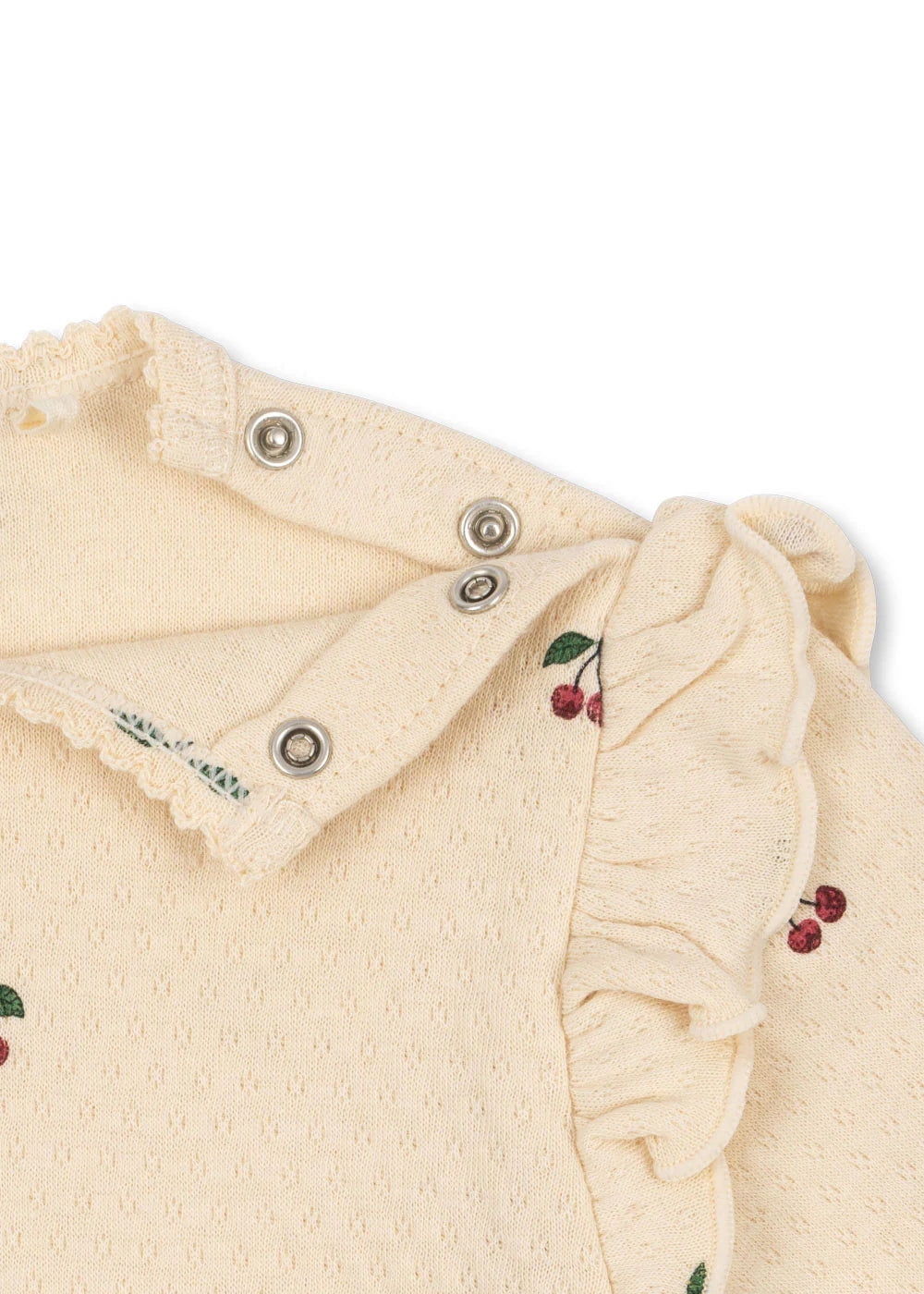 Konges Slojd/SUI FRILL BODY/ 長袖ロンパース【9ヶ月/18ヶ月】