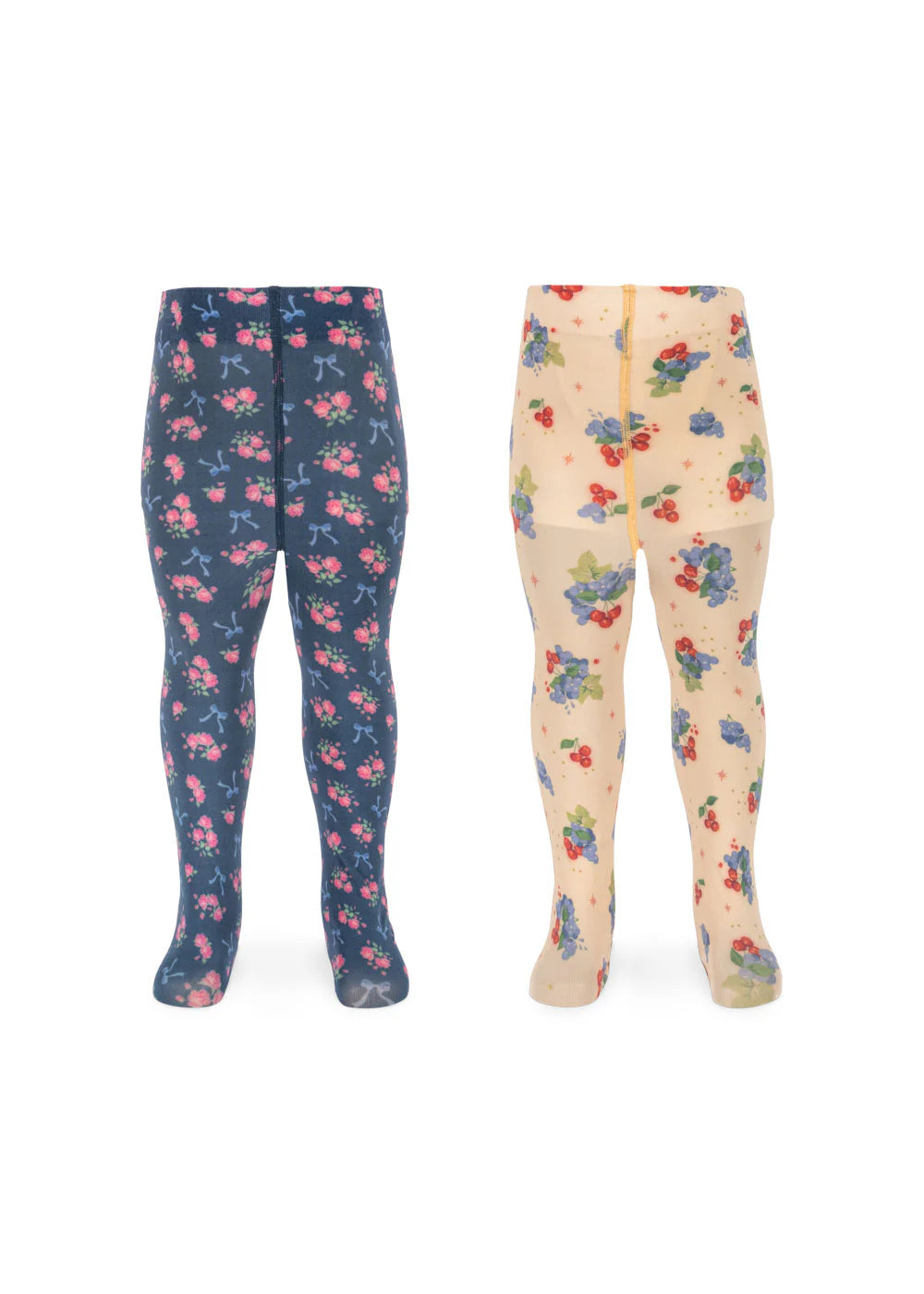 Konges Slojd/2 PACK PRINTED TIGHTS/ 花柄タイツ2P 【6-9ヶ月～2-3歳】