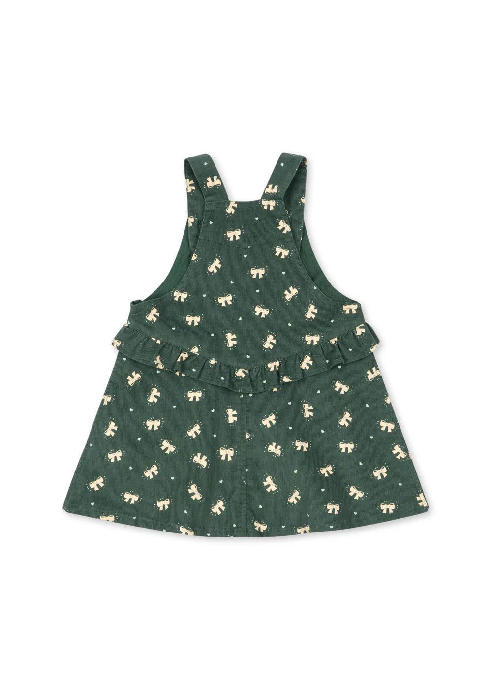 Konges Slojd/AVERY FRILL OVERALL DRESS/ オーバーオールワンピース【2歳/3歳/4歳】