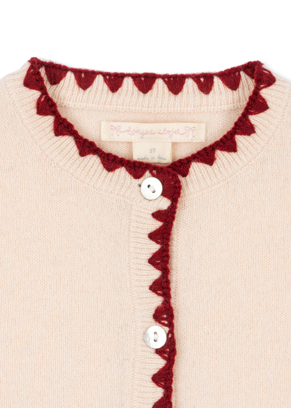 Konges Slojd/COLLETTE CARDIGAN/ ニットカーディガン【2歳/3歳/4歳】
