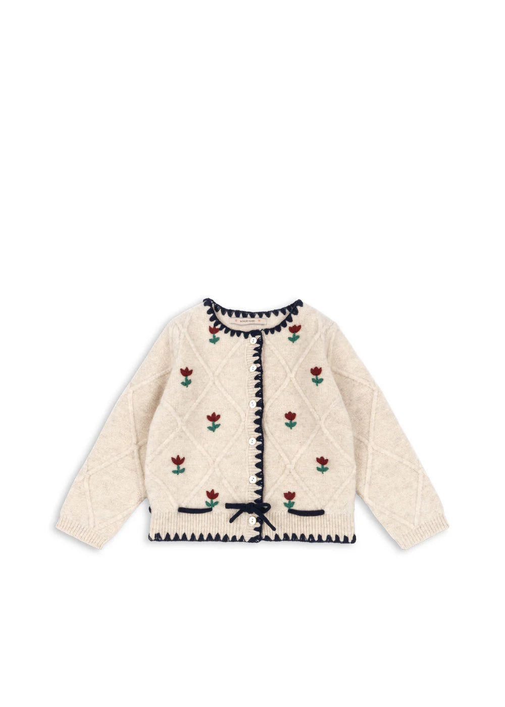 Konges Slojd/ISKA CARDIGAN/ ニットカーディガン【2歳/3歳/4歳】
