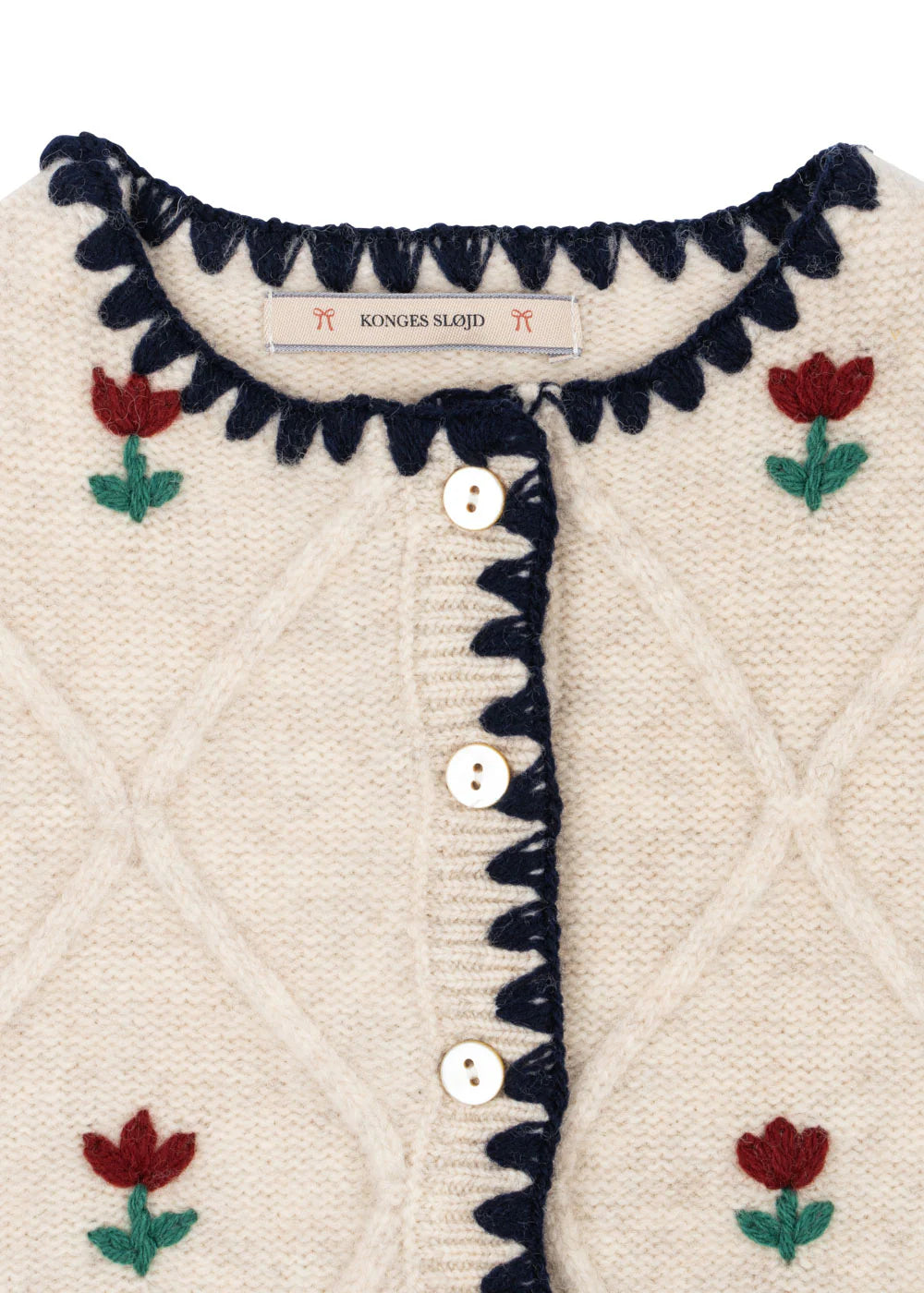 Konges Slojd/ISKA CARDIGAN/ ニットカーディガン【2歳/3歳/4歳】