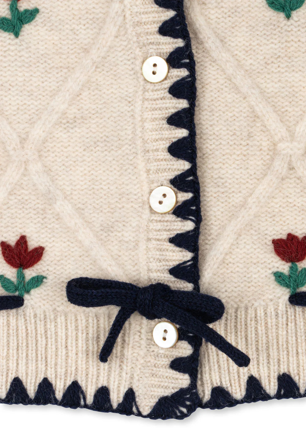 Konges Slojd/ISKA CARDIGAN/ ニットカーディガン【2歳/3歳/4歳】
