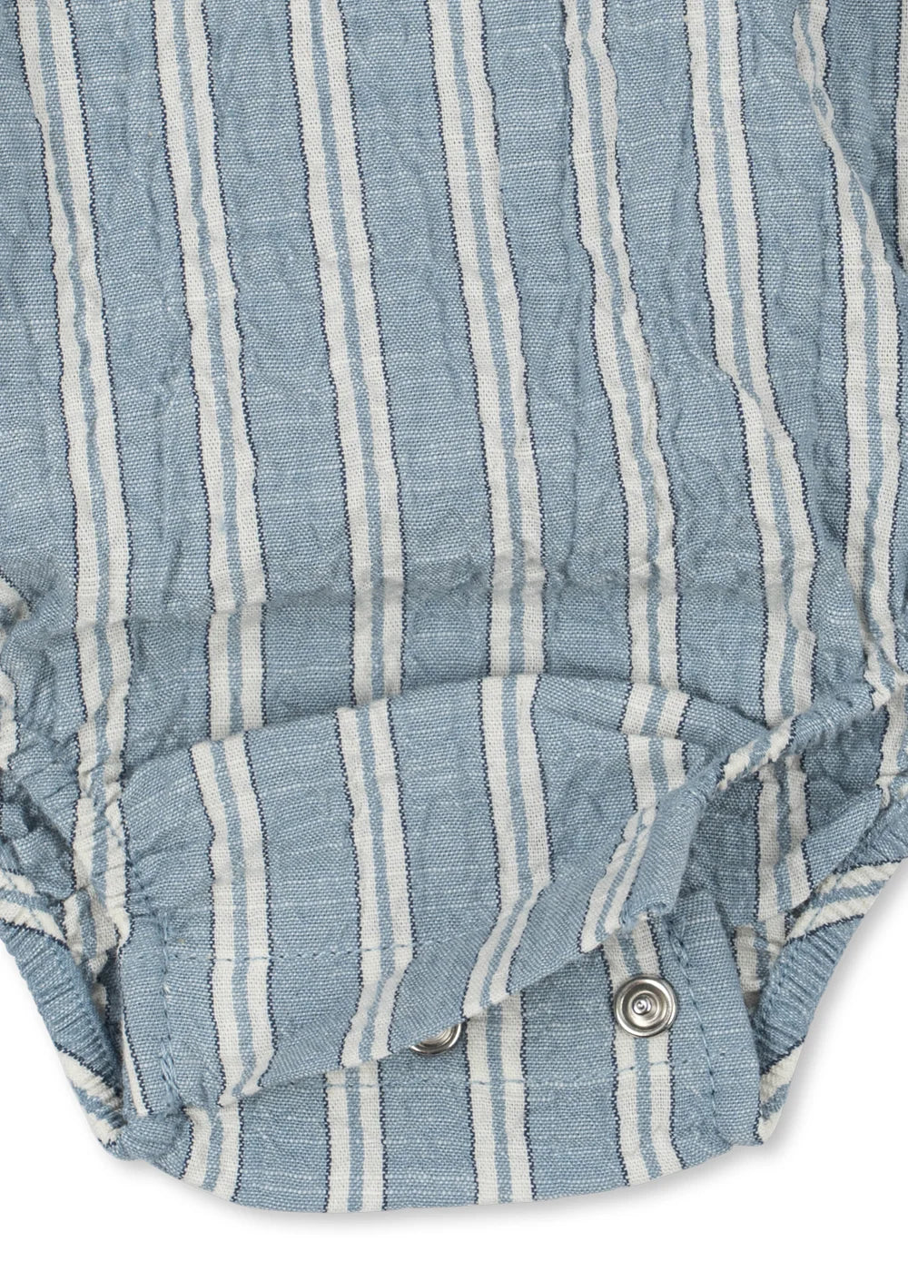 Konges Slojd/ELLIOT ROMPER GOTS/TRIO BLEU STRIPE/ロンパース【12ヶ月/18ヶ月】