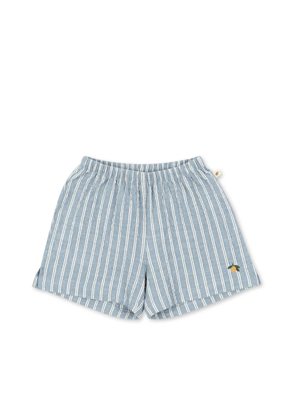 Konges Slojd/ELLIOT SHORTS GOTS/TRIO BLEU STRIPE/ショーツ【18ヶ月/2歳/3歳/4歳】