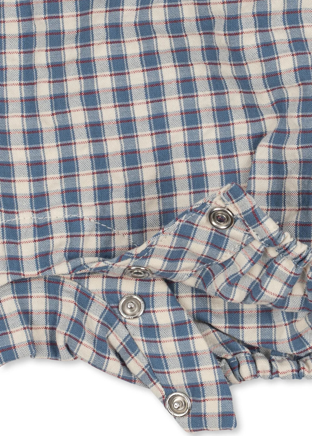 Konges Slojd/KIM ROMPER GOTS/CAPTAINS CHECK/ロンパース【12ヶ月/18ヶ月】