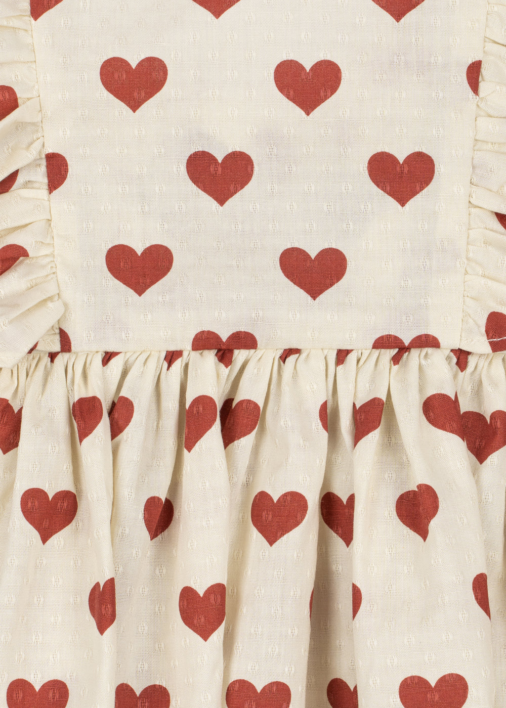 Konges Slojd/CIANNA BOW DRESS GOTS/AMOUR ROUGE/ドレス【2歳/3歳/4歳】