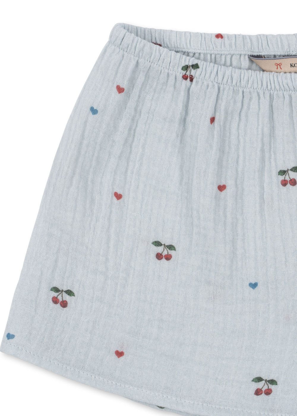 Konges Slojd/COCO MINI SHORTS GOTS/2Y/CHERRY BLUE COEUR【2歳/3歳/4歳】