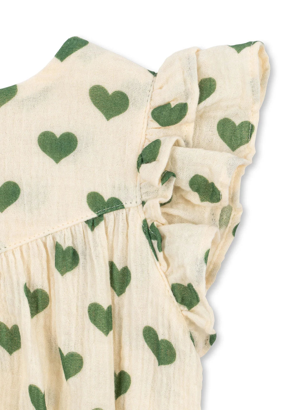 Konges Slojd/COCO ROMPER GOTS/AMOUR VERDE/ロンパース【12ヶ月/18ヶ月】