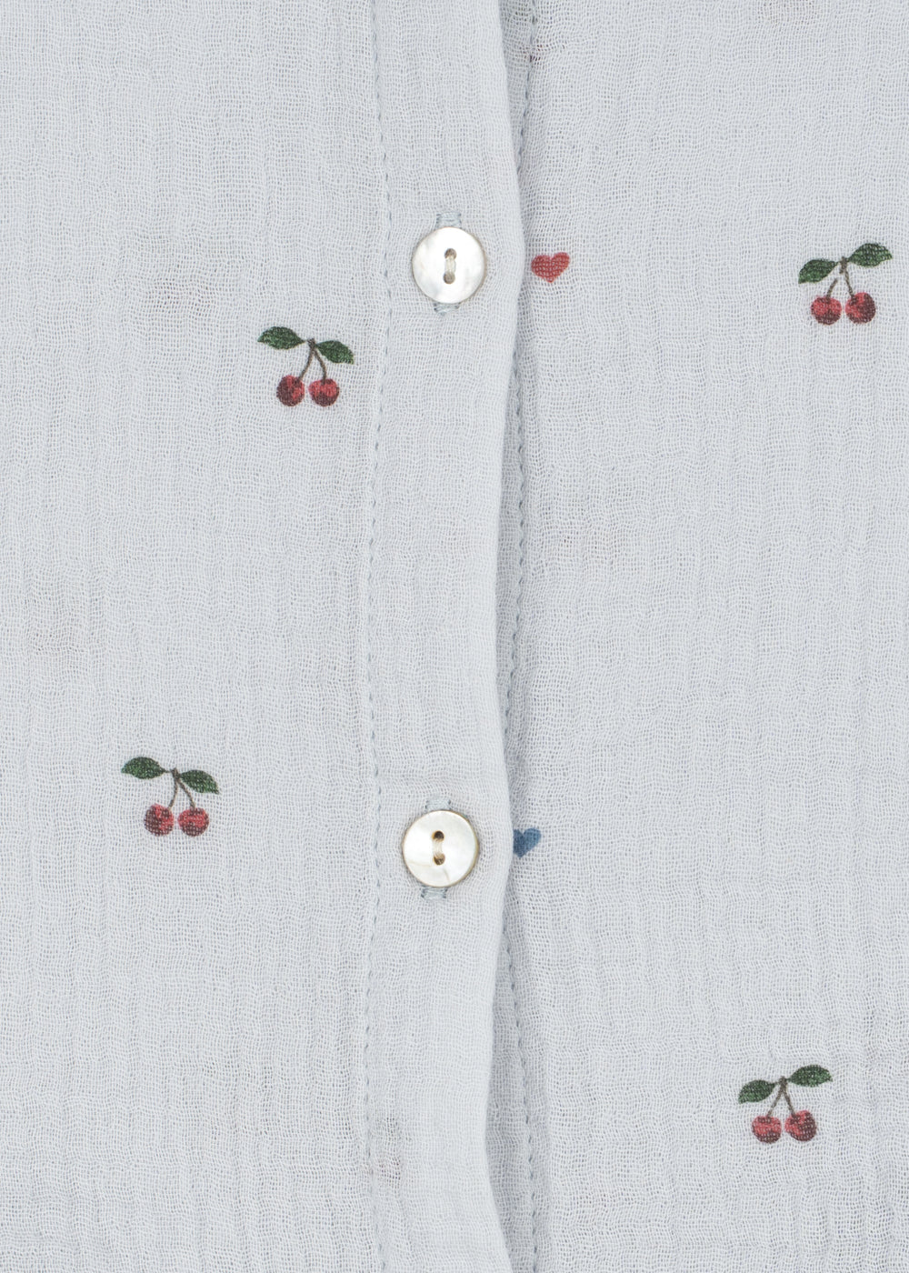 Konges Slojd/COCO TOP GOTS/CHERRY BLUE COEUR/トップス【2歳/3歳/4歳】