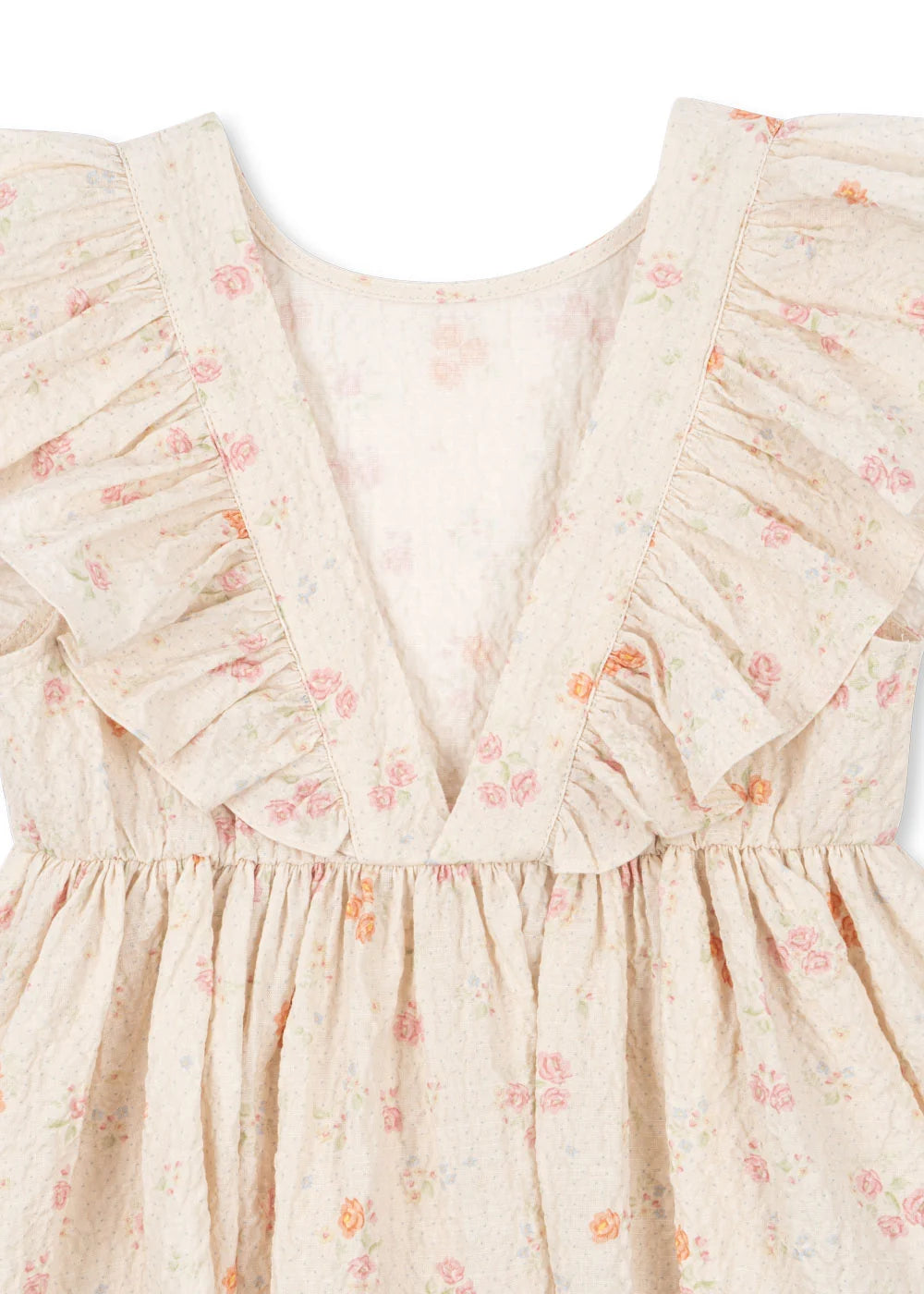 Konges Slojd/ELIN FRILL DRESS GOTS/NONOKA/ドレス【2歳/3歳/4歳】