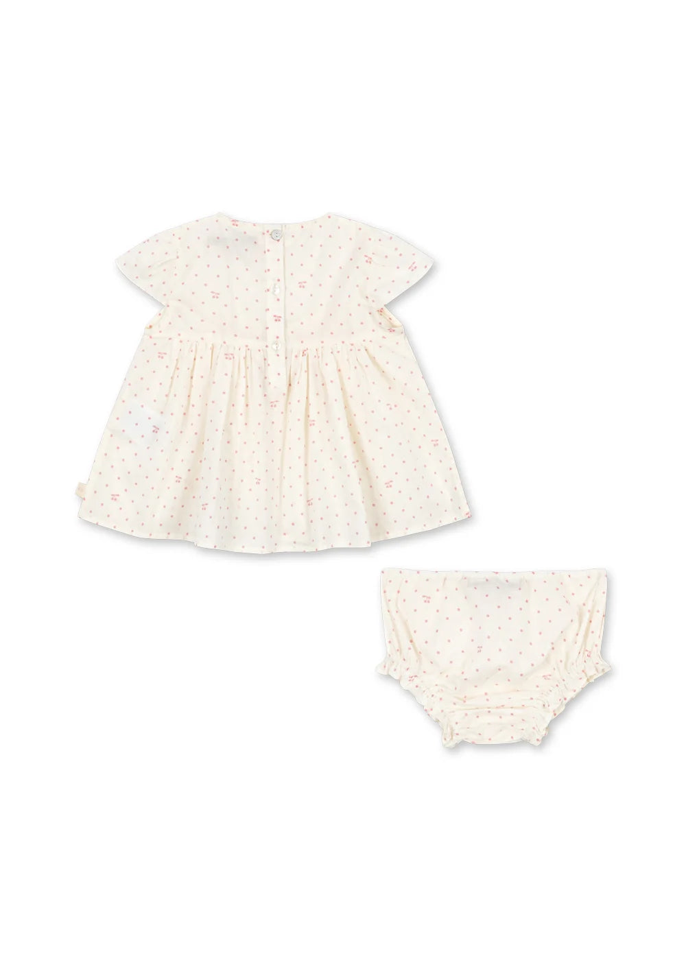Konges Slojd/PACEY SET GOTS/CHERRY DOT/半袖トップス ＆ ブルマ【12ヶ月/18ヶ月】