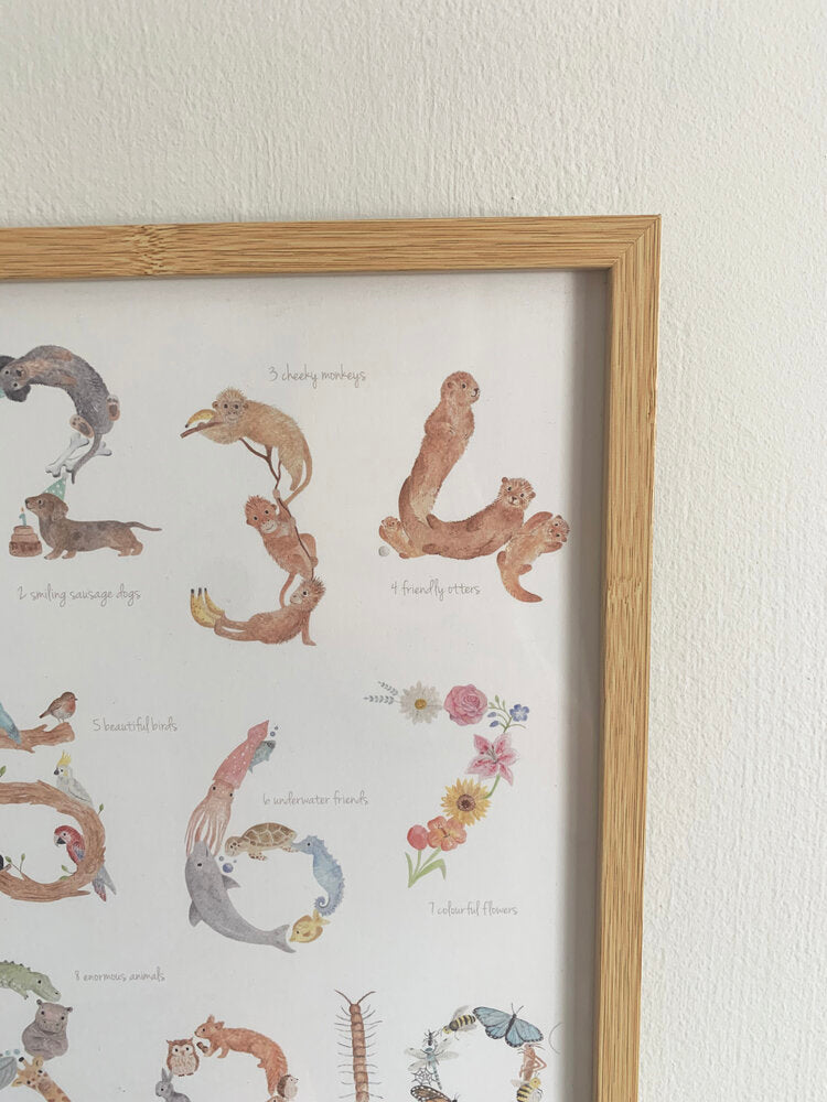 LITTLE ROGLETS/My First Numbers-Fine Art Print