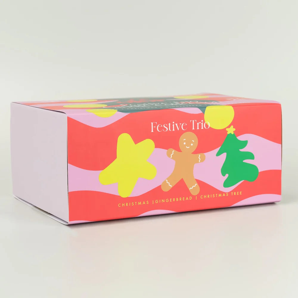 olor/Gift Box - Festive Trio Candle Colleciton