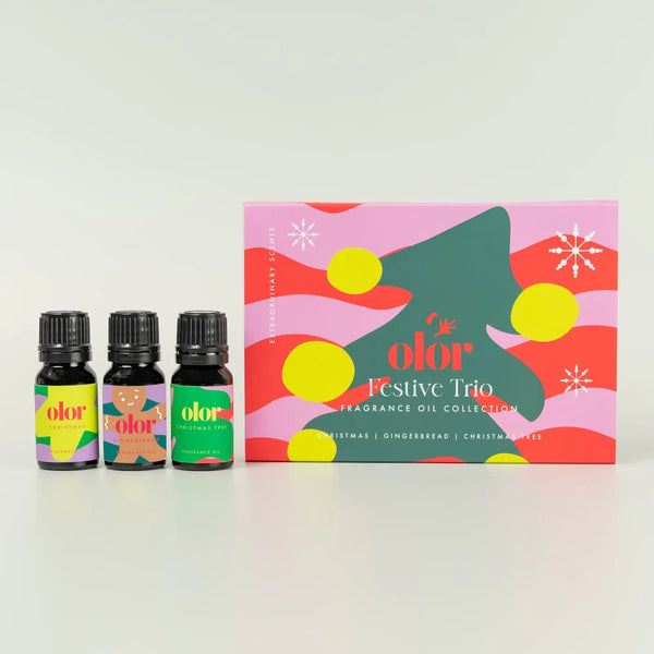 olor/Gift Box -  Festive Trio Oil Collection