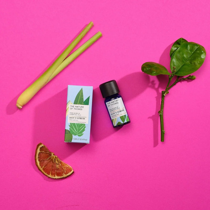 Nature of Things/ エッセンシャルブレンドオイル 【Don't Stress】 12ml