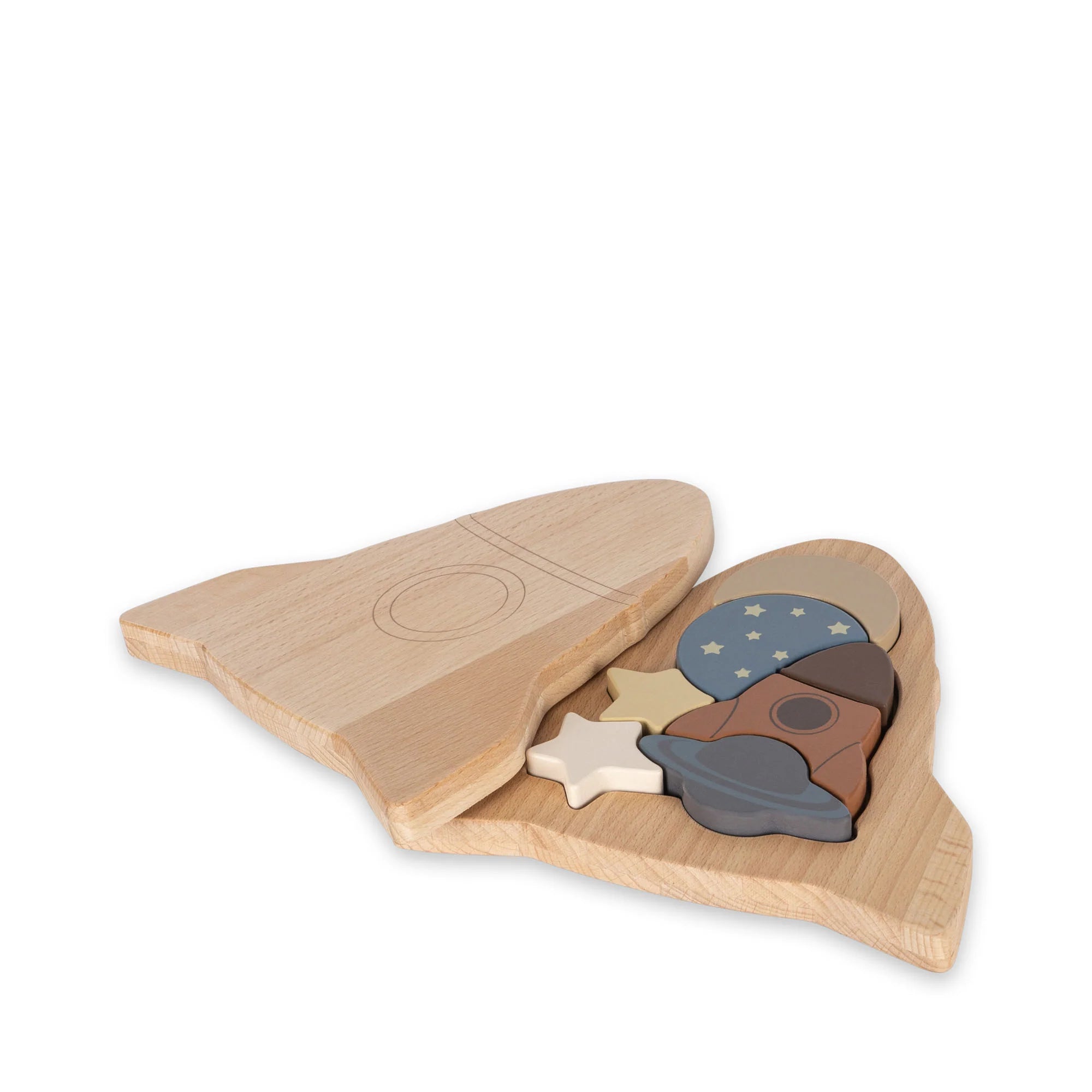 Konges Slojd/WOODEN PUZZLE ROCKET　ロケットのパズル