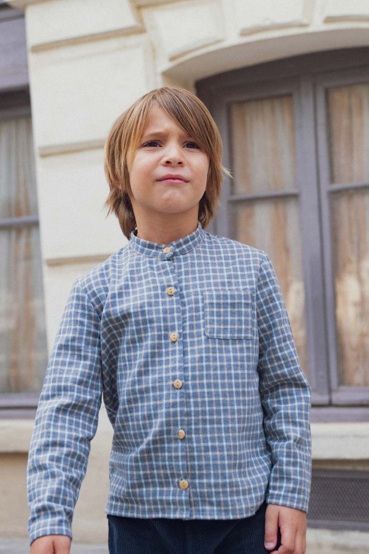 Marie Puce/Arsene Shirt【3Y・4Y】