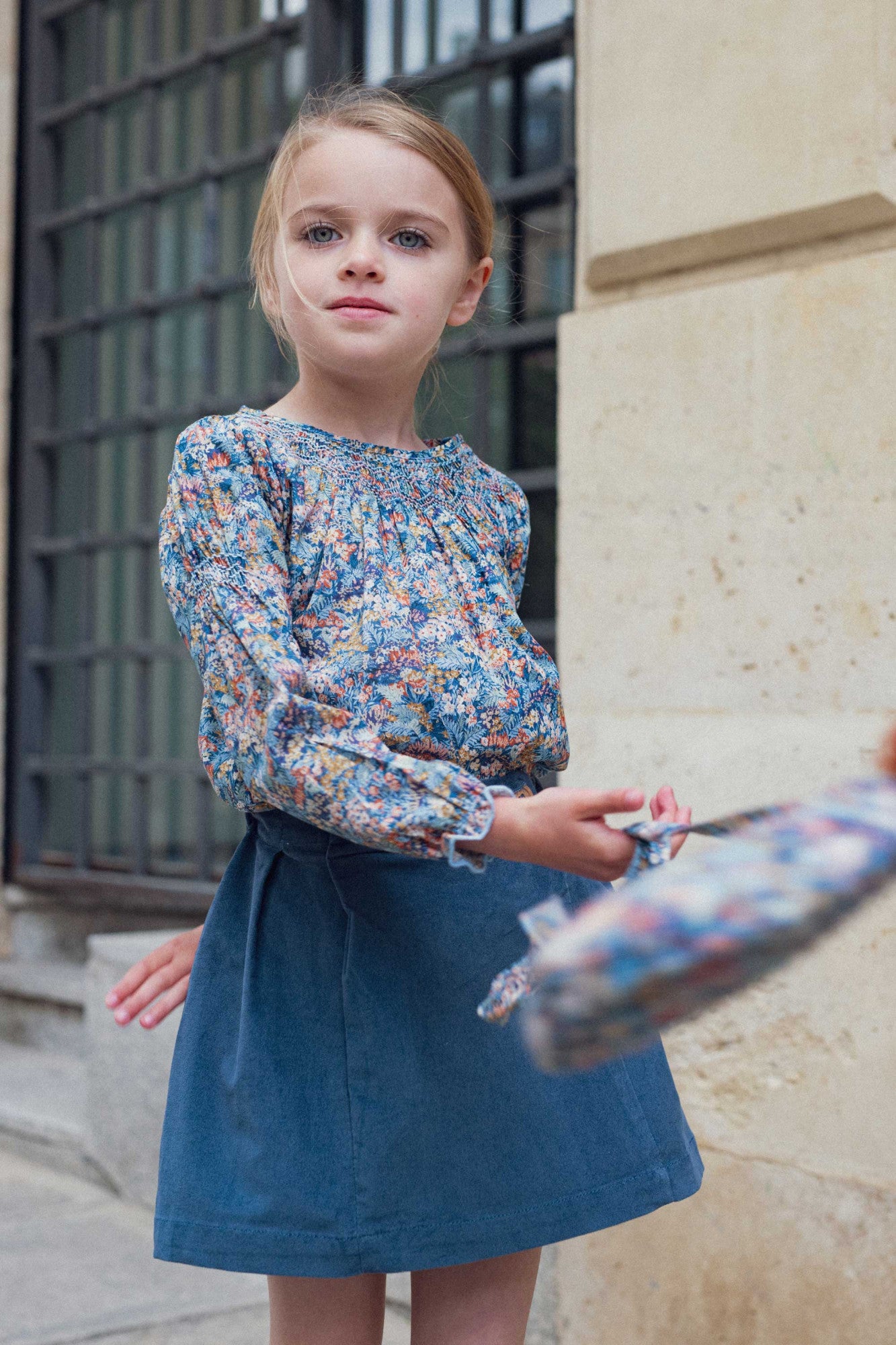 Marie Puce/Alba Blouse 【3Y・4Y】