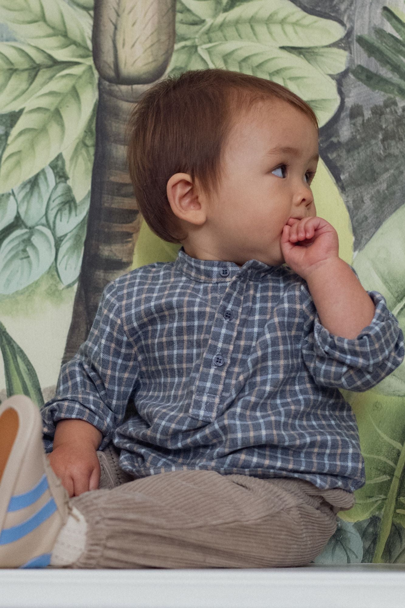 Marie Puce/Emile BB Baby Shirt【12M・2Y】