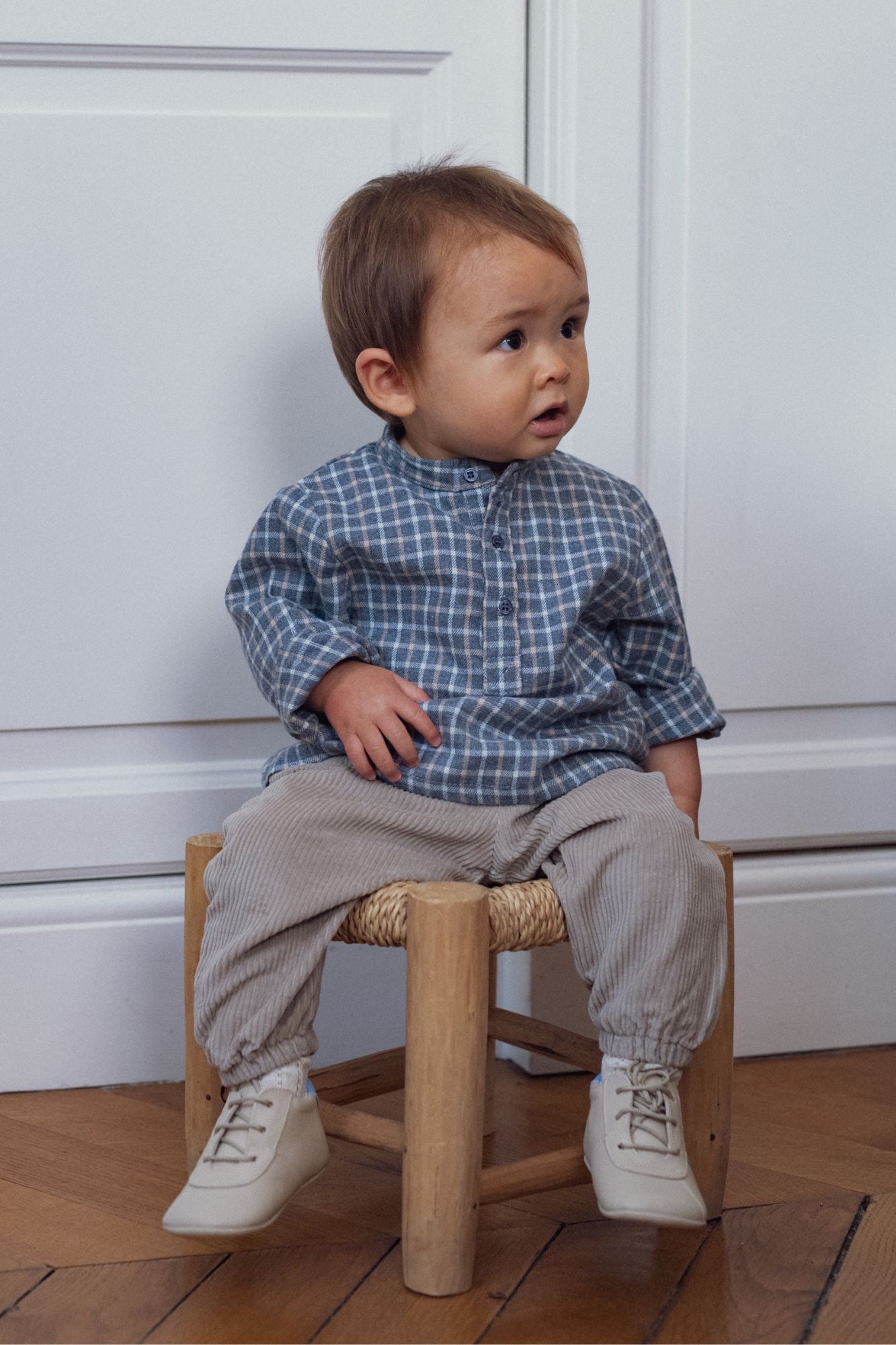 Marie Puce/Emile BB Baby Shirt【12M・2Y】