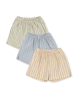 Konges Slojd/3 PACK AZUR SHORTS GOTS/ショートパンツ3点セット【18ヶ月/2歳/3歳/4歳】