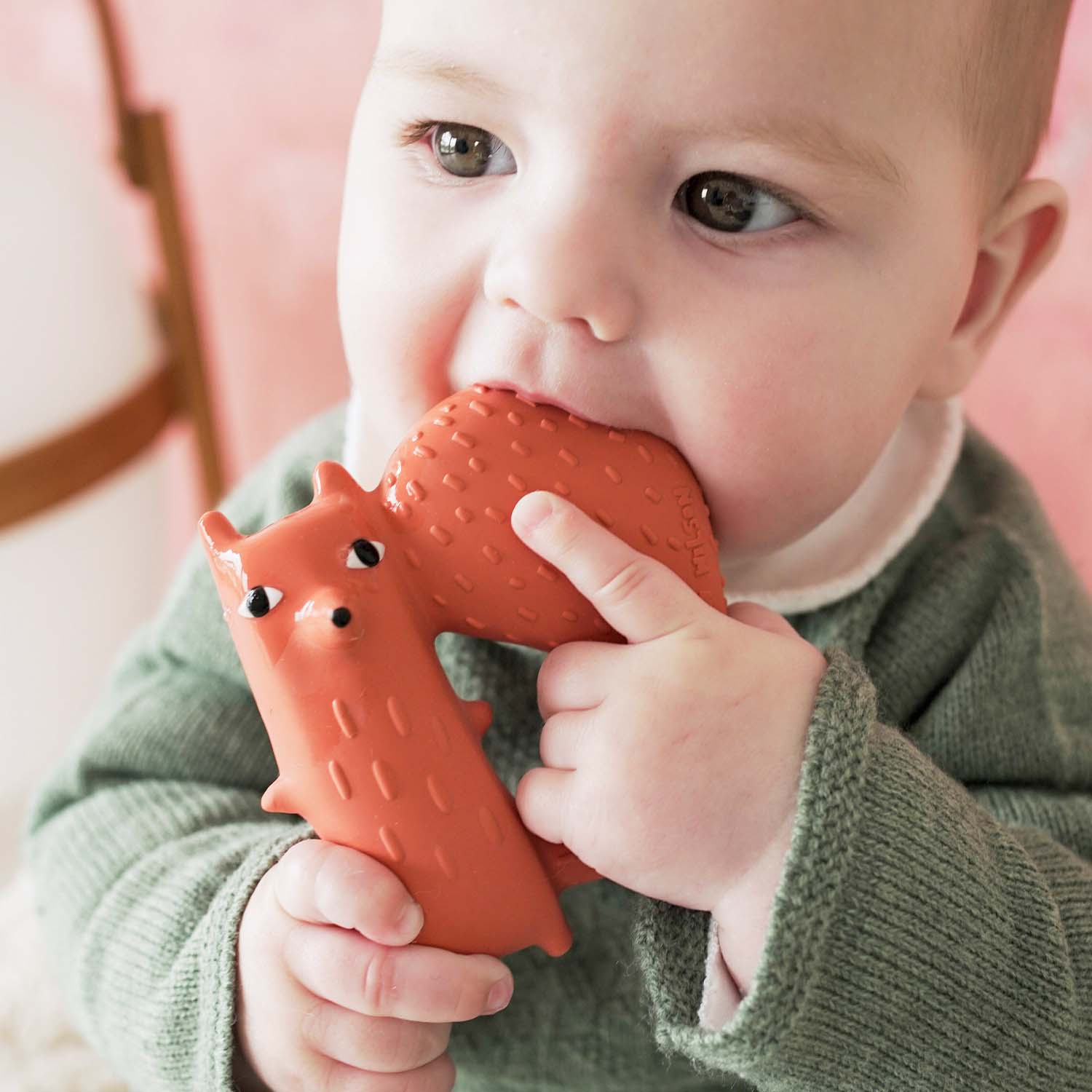 Oli&carol/Baby Teether & Bath Toy（動物）