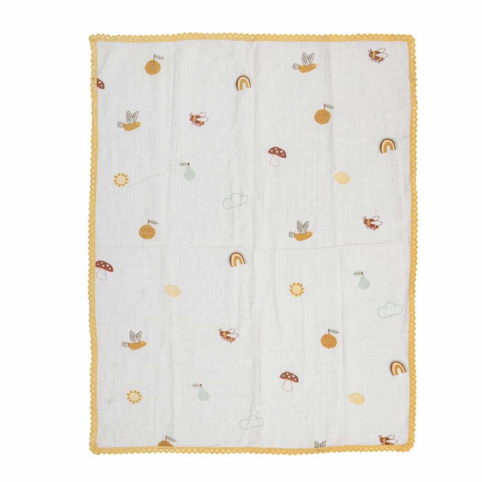 Bloomingville MINI/Agnes Blanket　薄手のブランケット