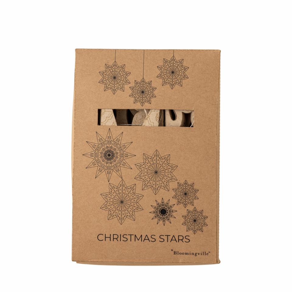 Bloomingville/Star Ornament ペーパーオーナメント Set of 6