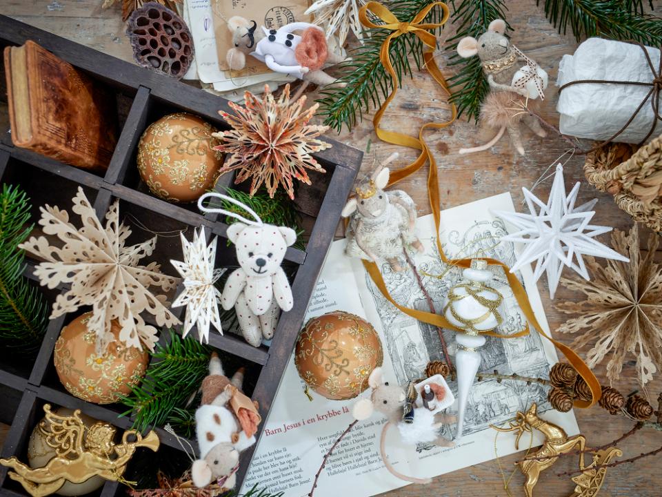 Bloomingville/Star Ornament ペーパーオーナメント Set of 6