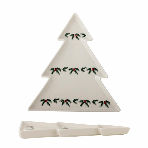 Bloomingville/Berry Serving Plate  クリスマスツリーのプレート
