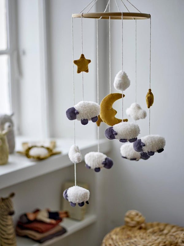 Bloomingville/Dolly Mobile 小さな羊のモビール