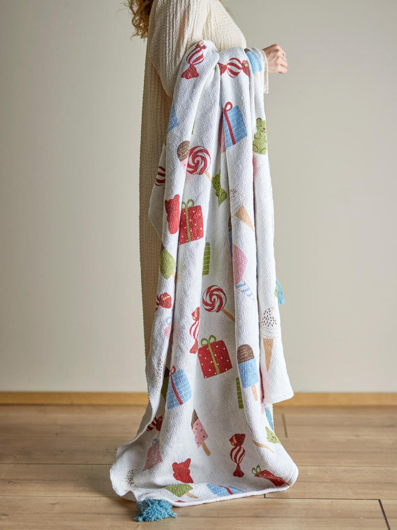 Bloomingville MINI/Sweets Throw ブランケット