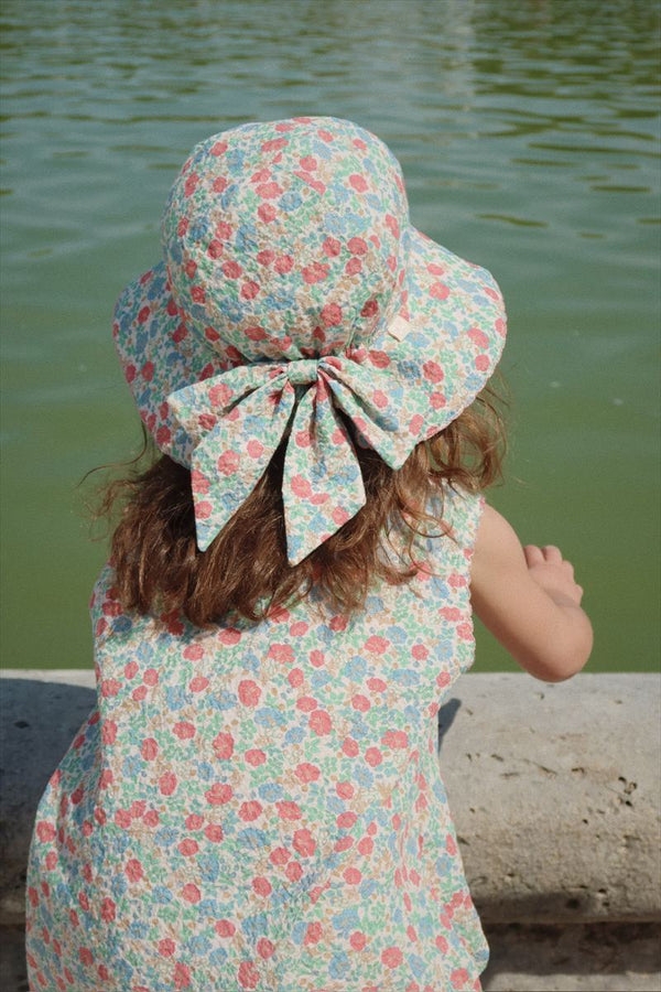 Konges Slojd/ ELIN BOW SUN HAT /FIOLA【12-18M/2-4Y】