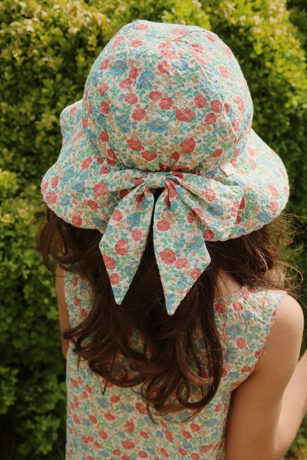 Konges Slojd/ ELIN BOW SUN HAT /FIOLA【12-18M/2-4Y】