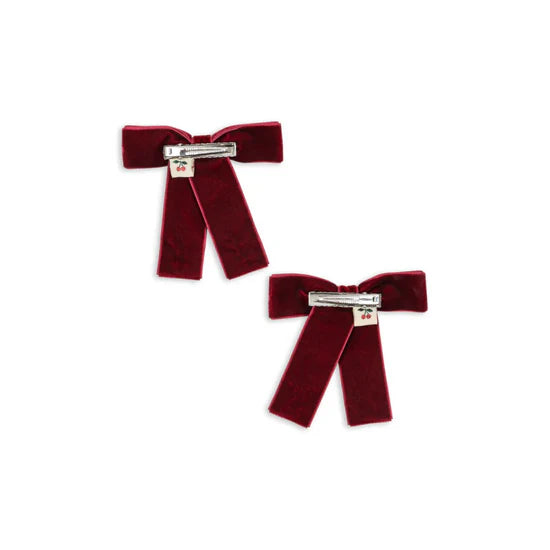 Konges Slojd/2 PACK JULIETTE BOW HAIR CLIP/ヘアクリップ2個セット