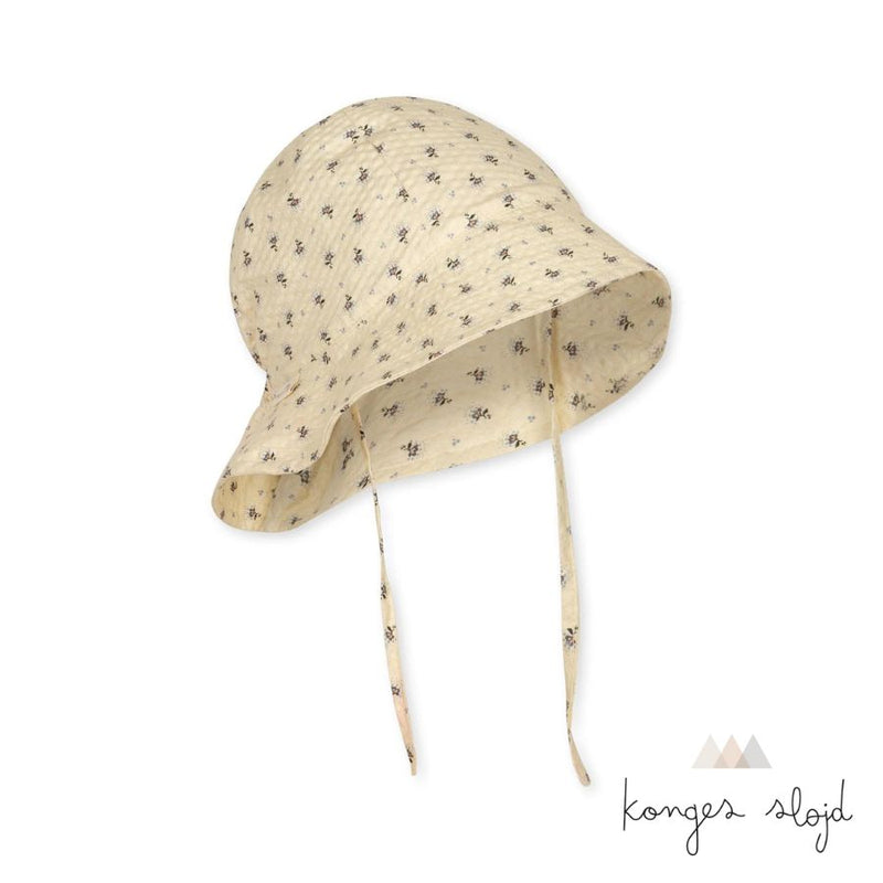 Konges Slojd/ Point Bleu/Bitsy Sunhat/ ブルードット サンハット 6-9ヶ月/2-4歳