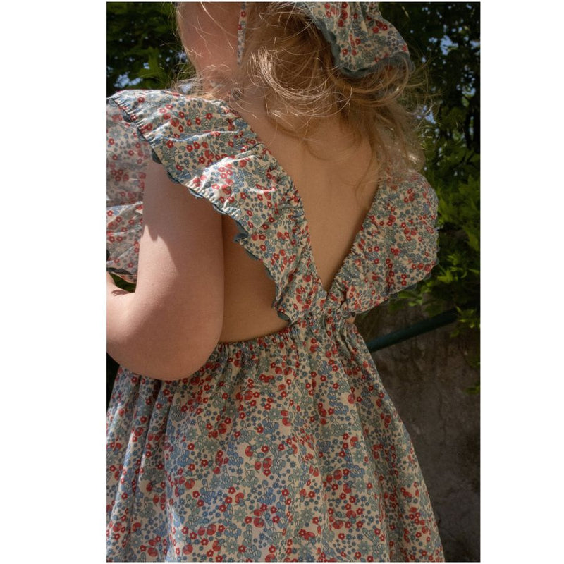 Konges Slojd/ VERBENA DRESS/ BIBI BLUE【12ヶ月/2歳】