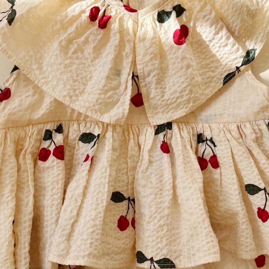Konges Slojd/ LUNELLA DRESS/MON GRAND CHERRY【2歳/3歳】