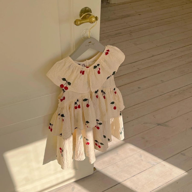 Konges Slojd/ LUNELLA DRESS/MON GRAND CHERRY【2歳/3歳】