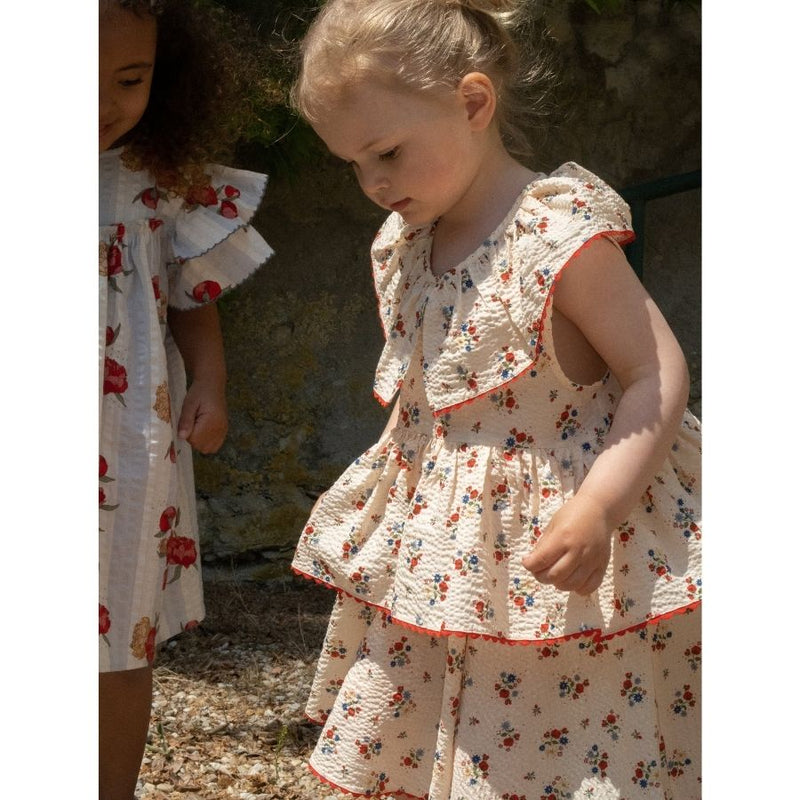 Konges Slojd/ BELLA FRILL DRESS/FIFI FLEUR【18ヶ月/2歳/3歳】