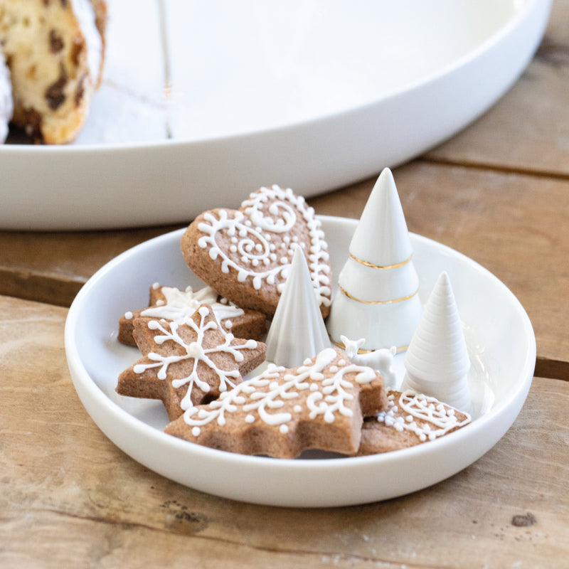 rader/Bowl Forest クリスマスオブジェ付きトレイ